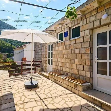 Seaside Secluded Cove Sutmiholjska, Mljet - 22318 Apartment Blato (Mljet)