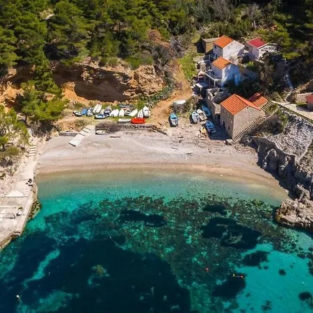 Seaside Secluded Cove Sutmiholjska, Mljet - 22318 Apartment *